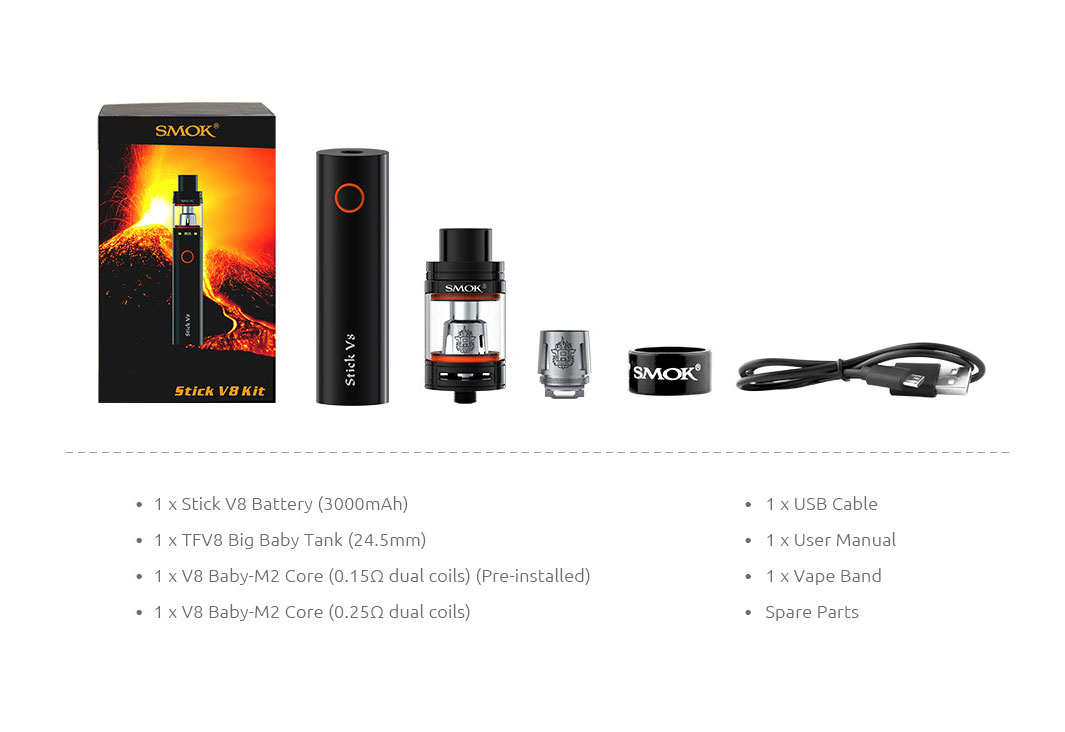 smok stick v8 baby tank