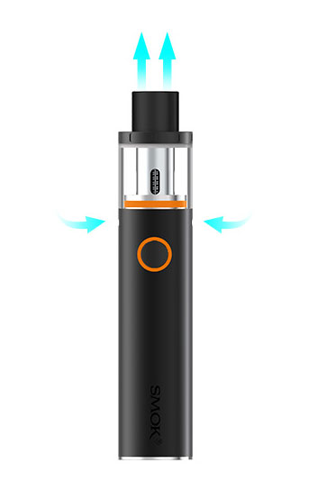 Two Air Slots Evenly Spaced on SMOK Vape Pen 22 Kit