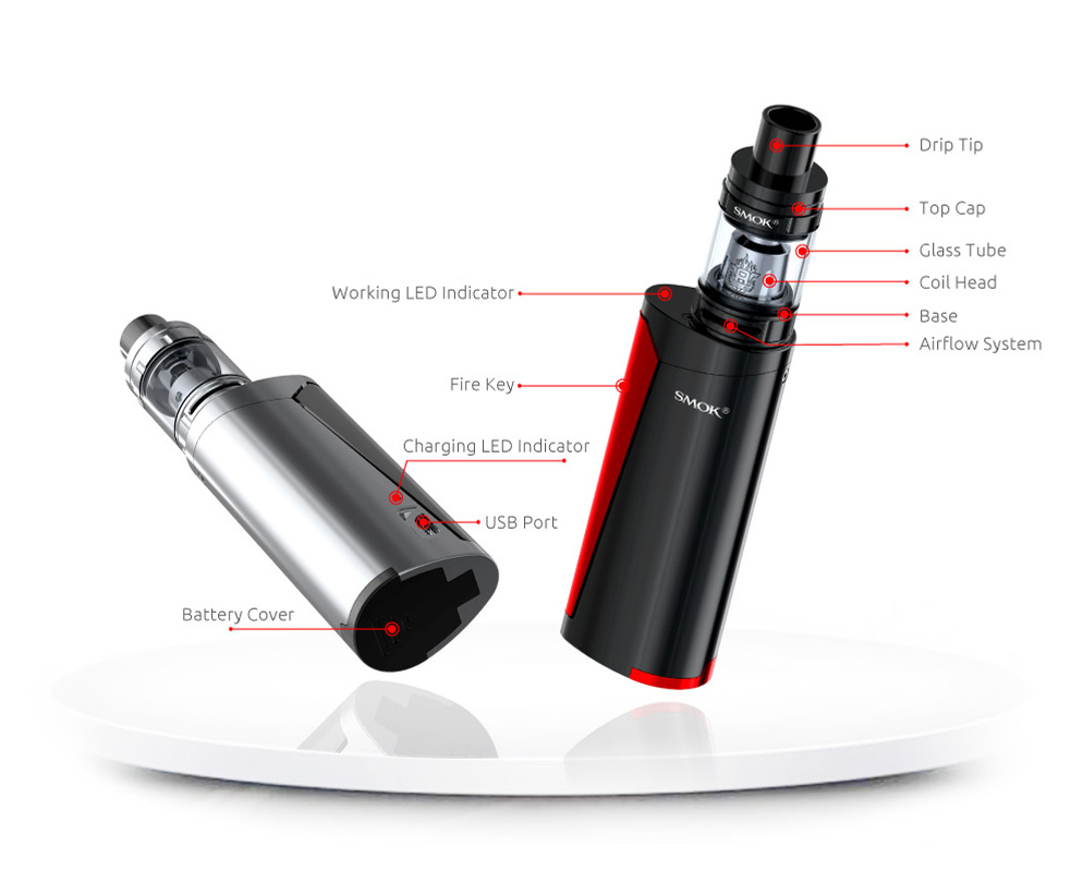 Components of SMOK Priv V8 