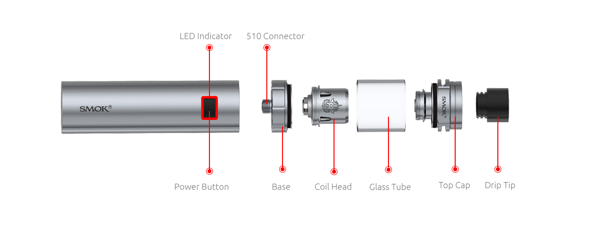 Smok stick x8 sales glass