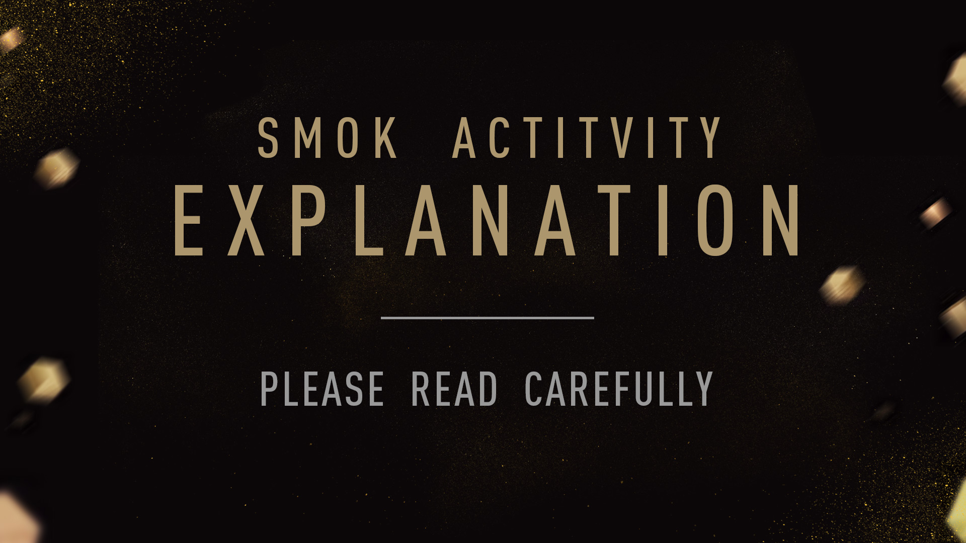 SMOK Activity Explanation cover image