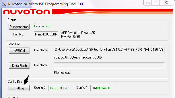 numicro isp programming tool for alien v1.3.2 for mac