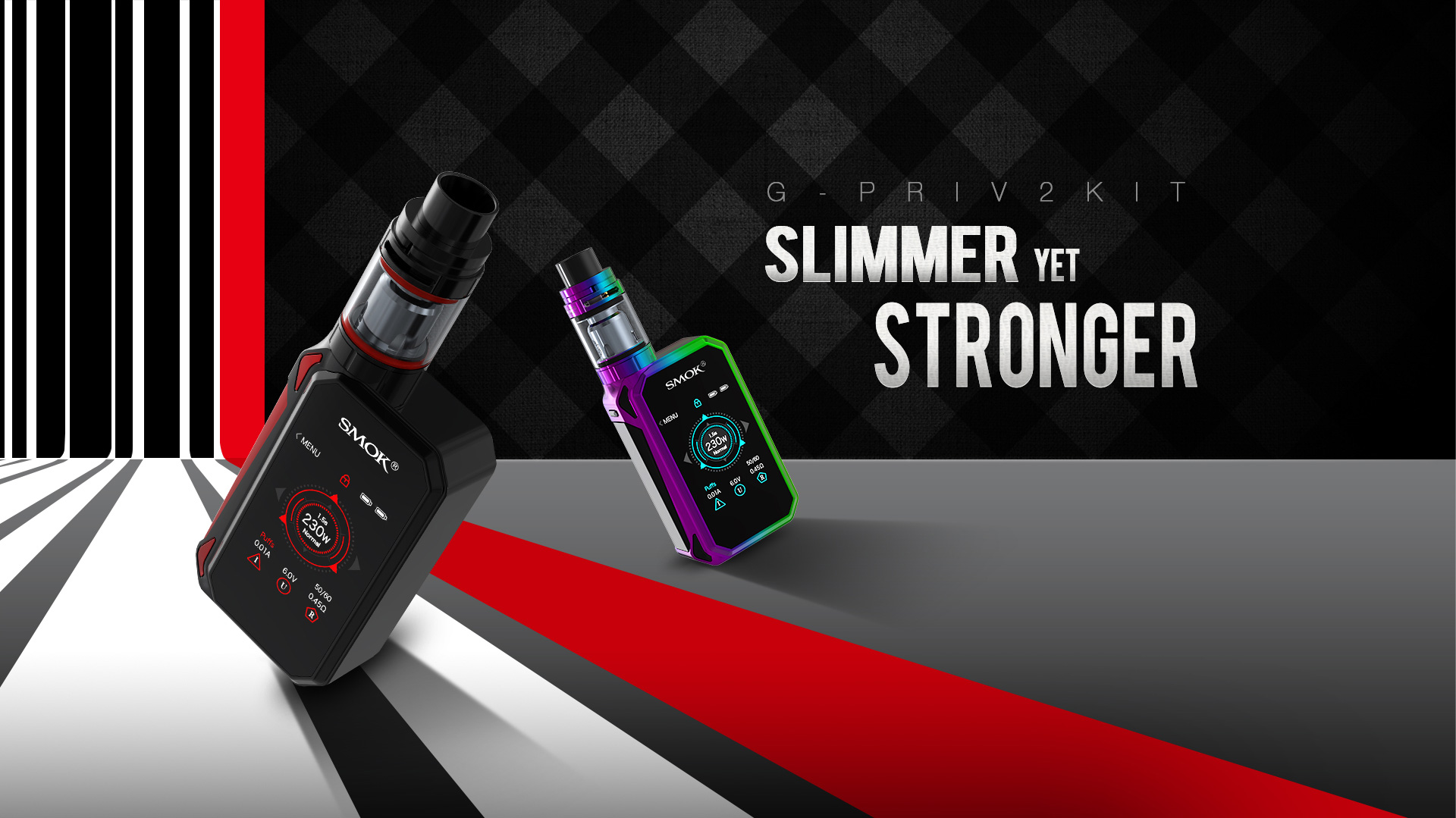 SMOK G-Priv 2 Kit&Mod - Slimmer Yet Stronger