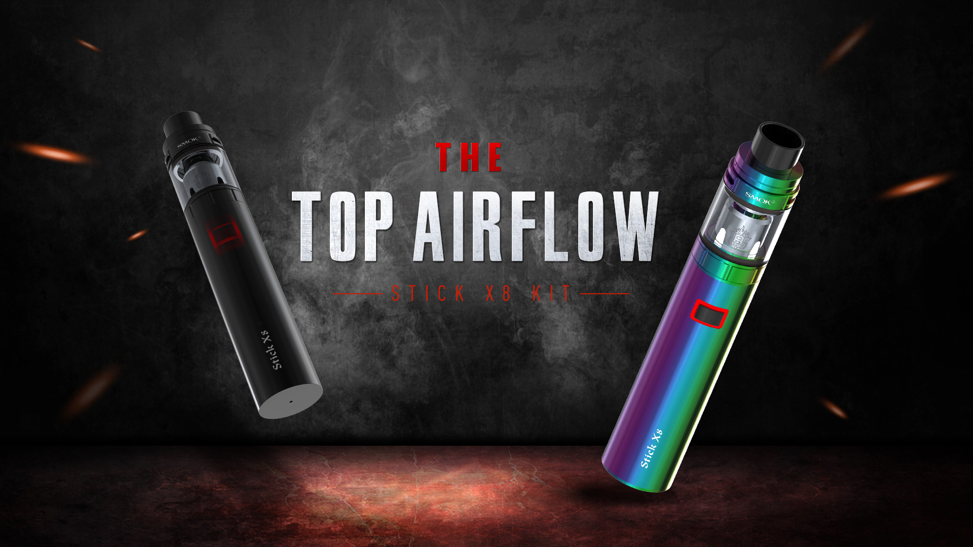 The Top Airflow Feature of SMOK Stick X8 Kit