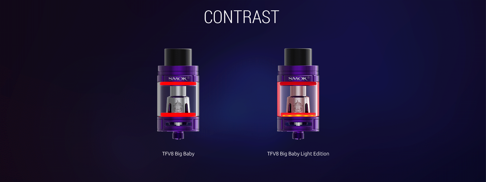 TFV8 Big Baby Light Edition - SMOK® Innovation Keeps Changing the Vaping Experience
