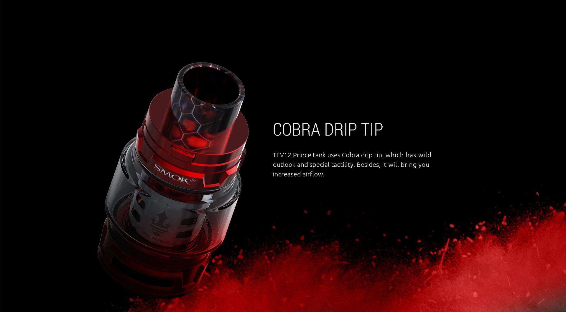 SMOK Mag 225W Tip With Cobra Drip Tip