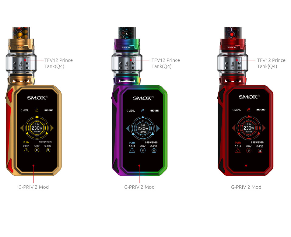 SMOK TFV12 Prince is Compatible with G-Priv 2