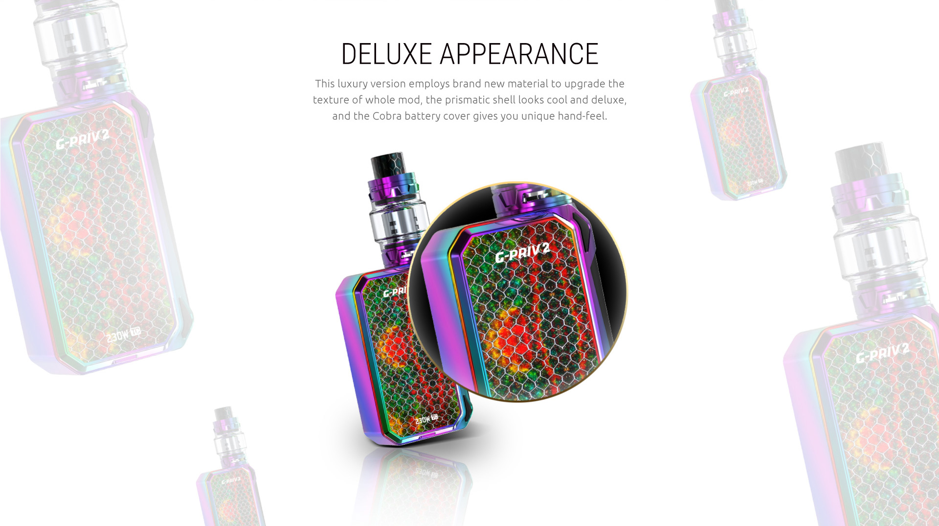 Deluxe Appearance of SMOK G-Priv 2 Kit&Mod 