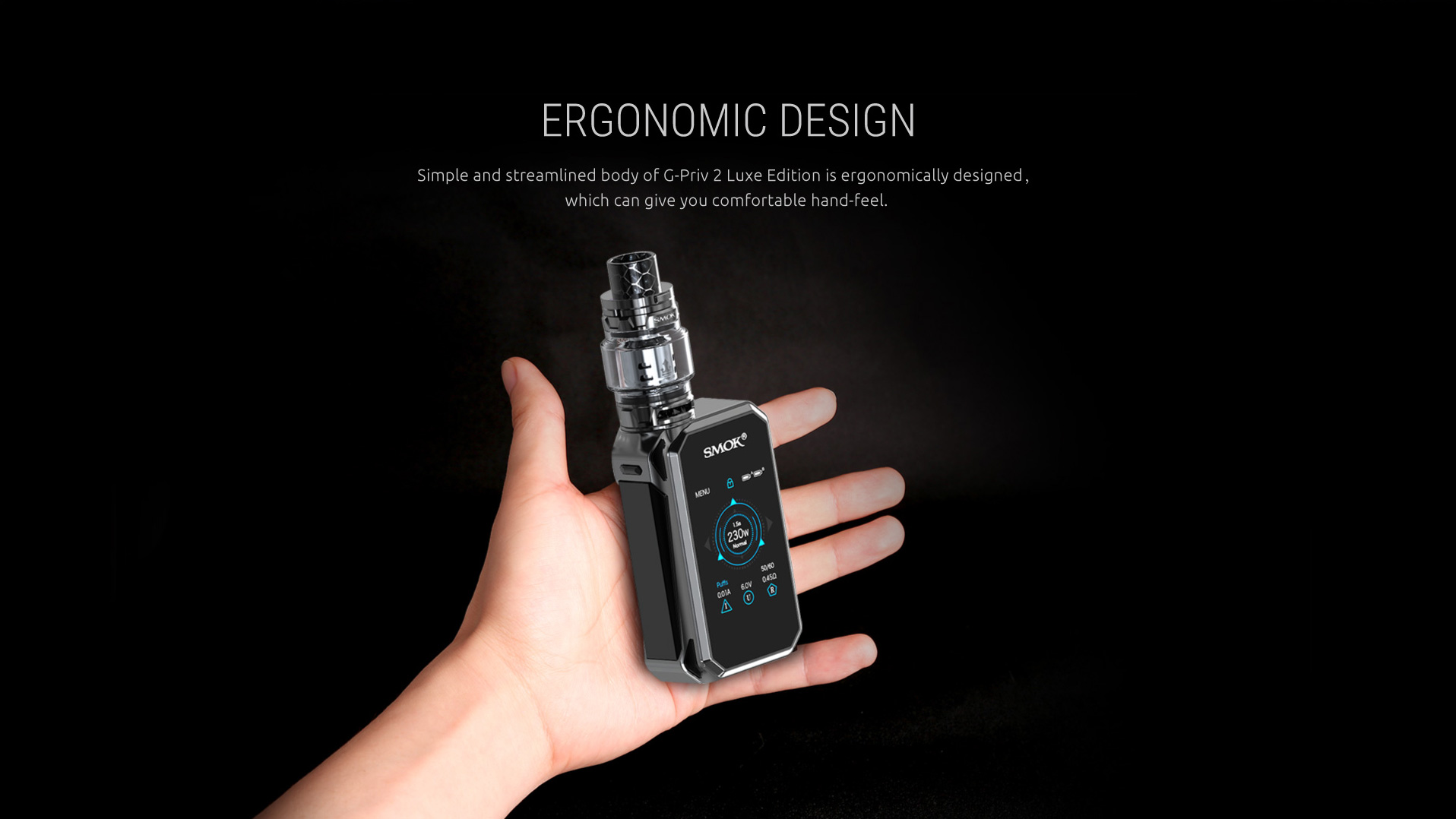 SMOK G-Priv 2 Kit Has Brand New Ergonmic Design