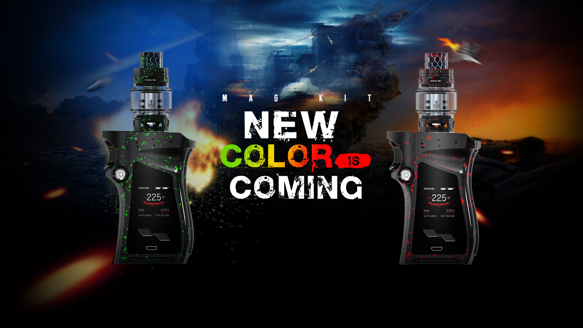 SMOK Mag 225W Kit Has New Color is Coming