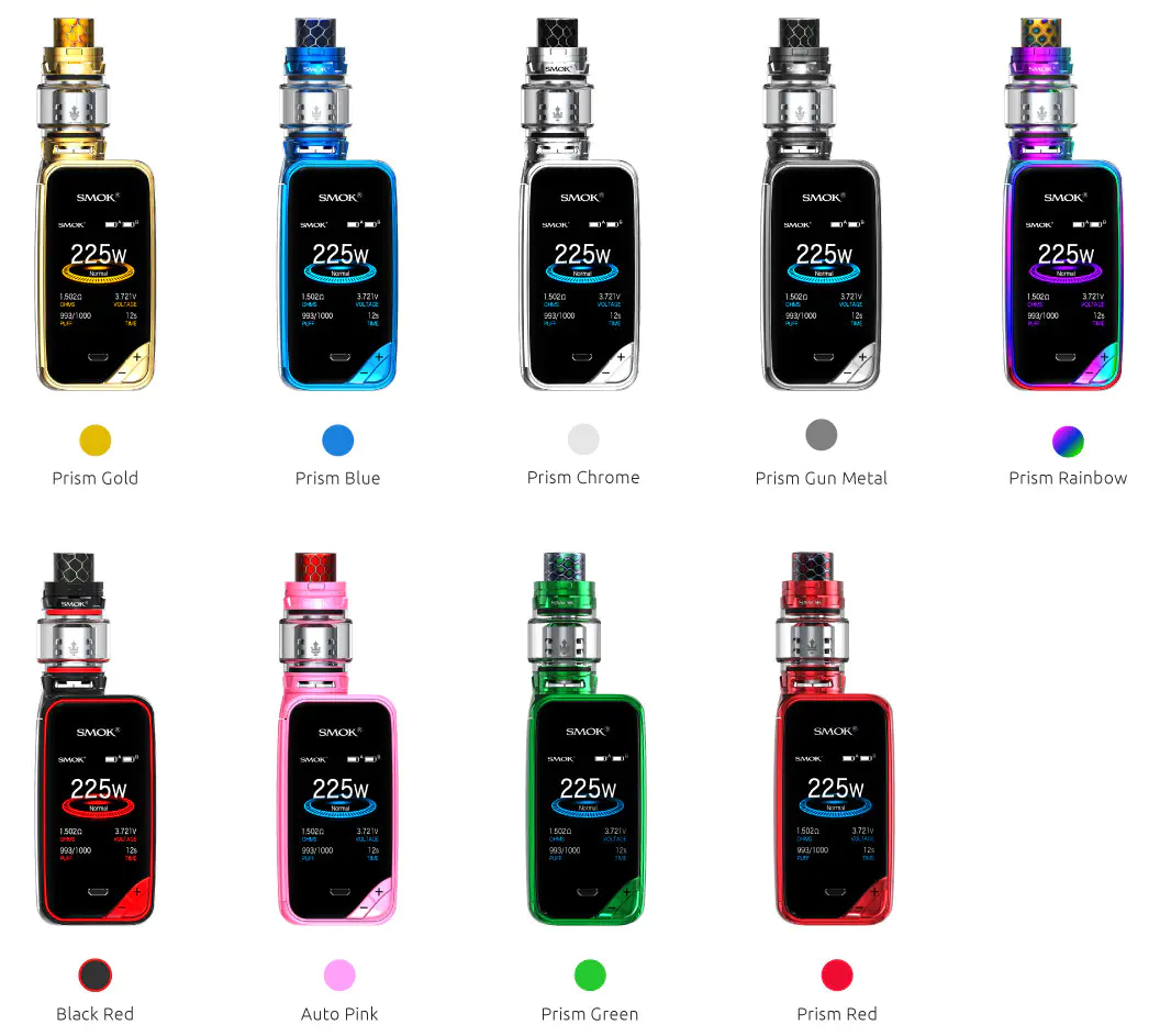 9 Colors Available for SMOK X-Priv Kit