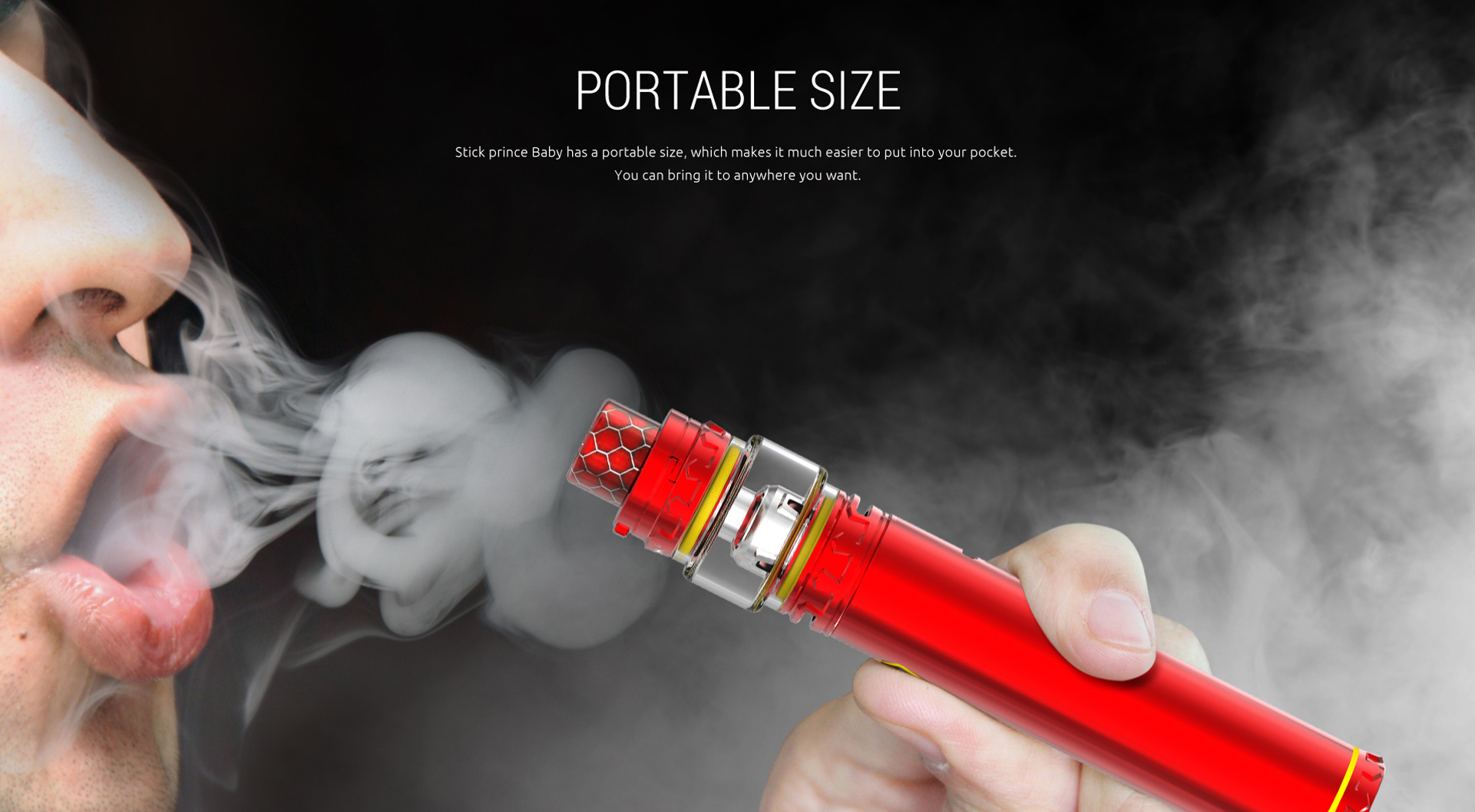 Portable Size Vape - SMOK Stick Prince Baby Kit&Mod 