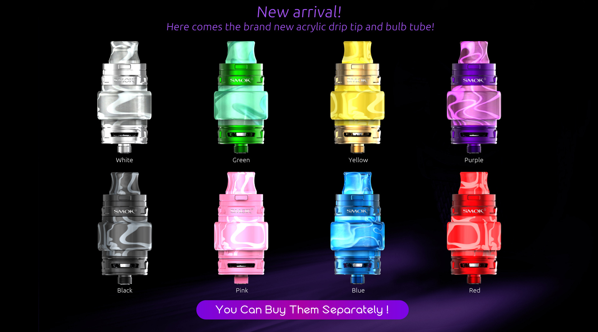 New Arrival of SMOK Stick Prince Baby Coil&Tank 