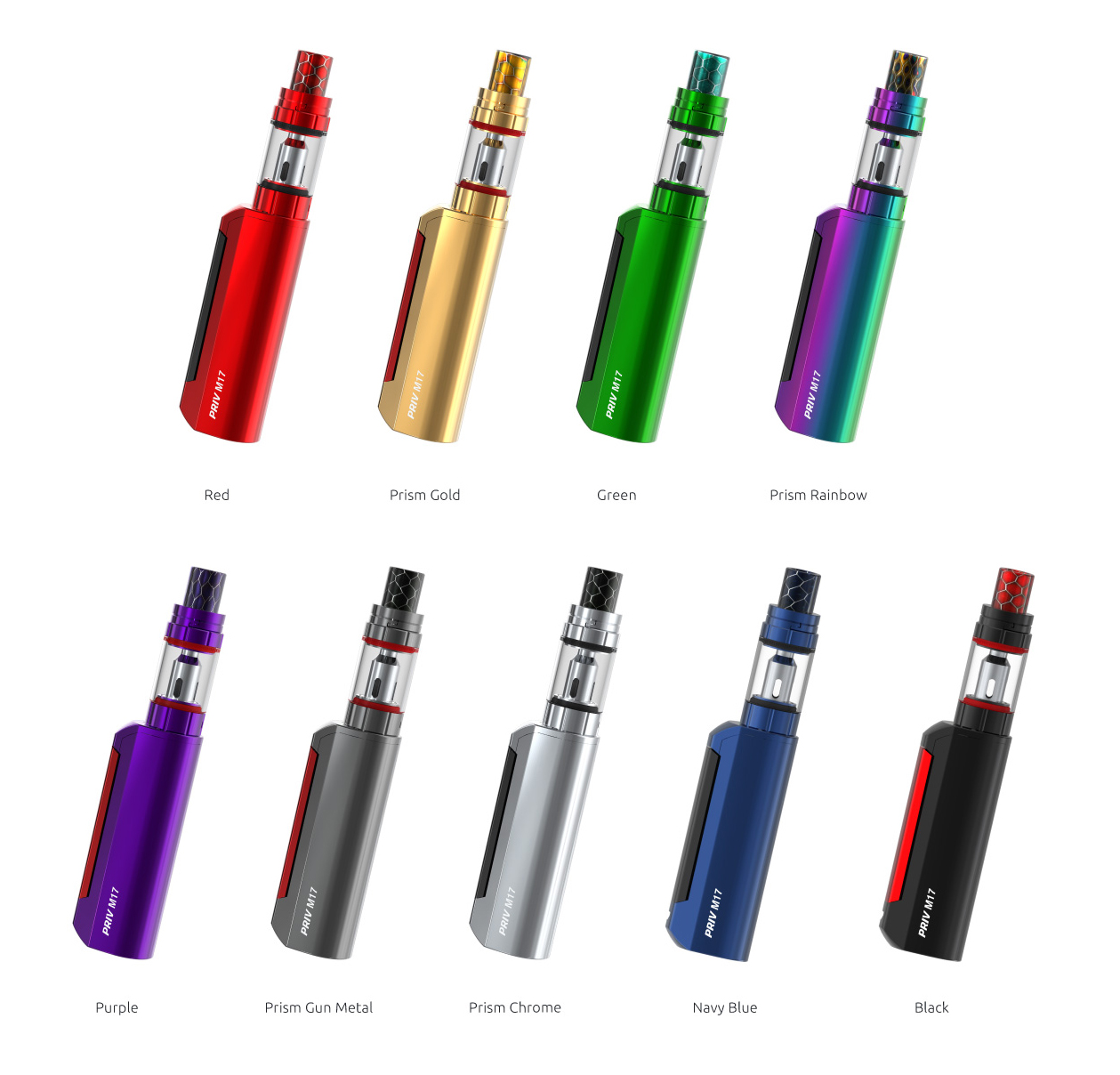 SMOK Priv M17 Kit Has 9 Colors Avaliable