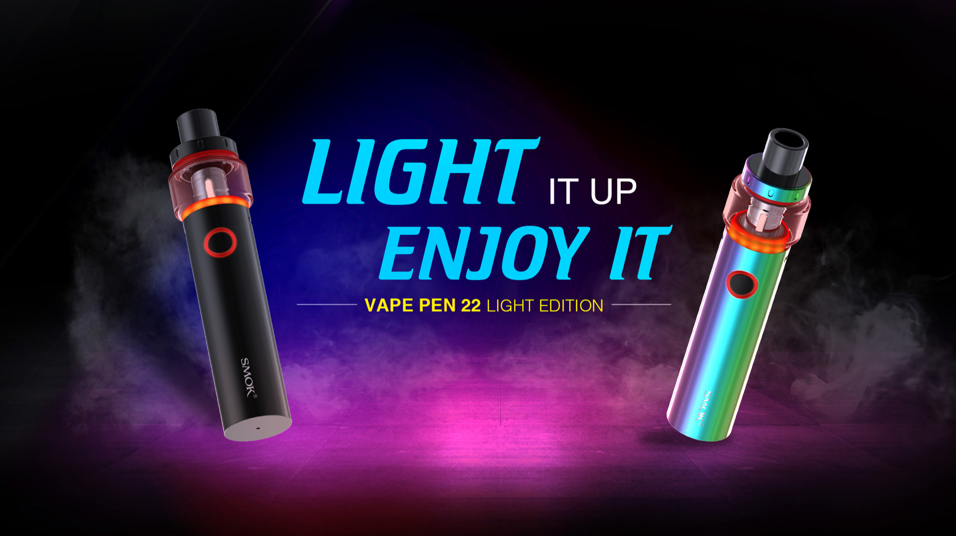 Light It Up and Enjoy It - SMOK Vape Pen 22 Light Edition Kit 