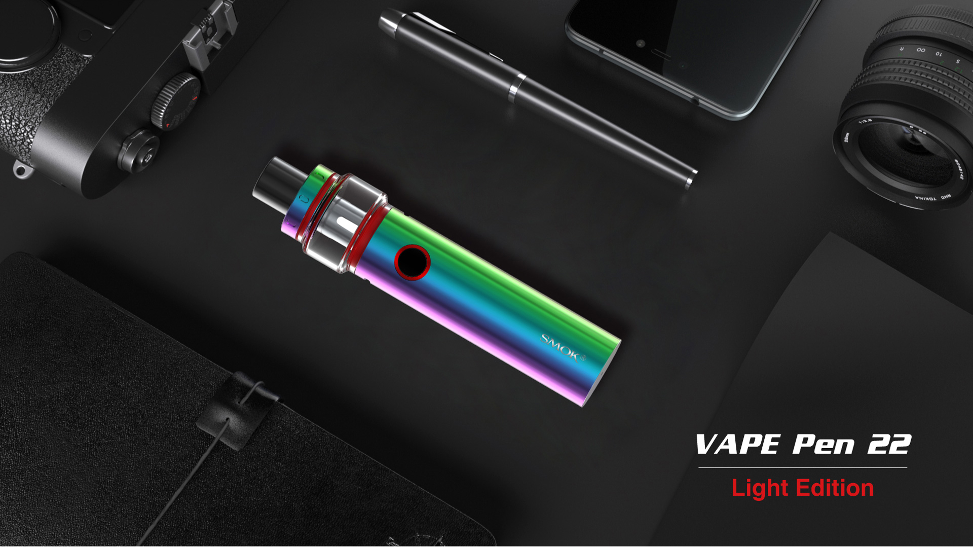 Rainbow Color SMOK Vape Pen 22 Light Edition Kit