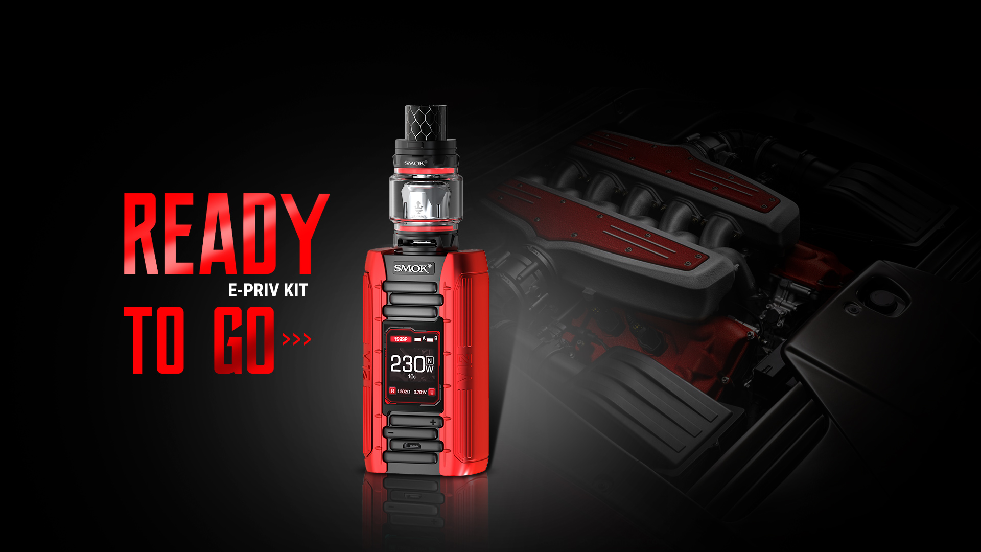 Ready toGo - SMOK E-Priv Kit 