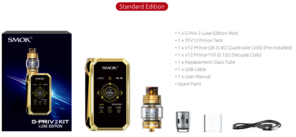 Standard Edition of SMOK G-Priv 2 Mod 