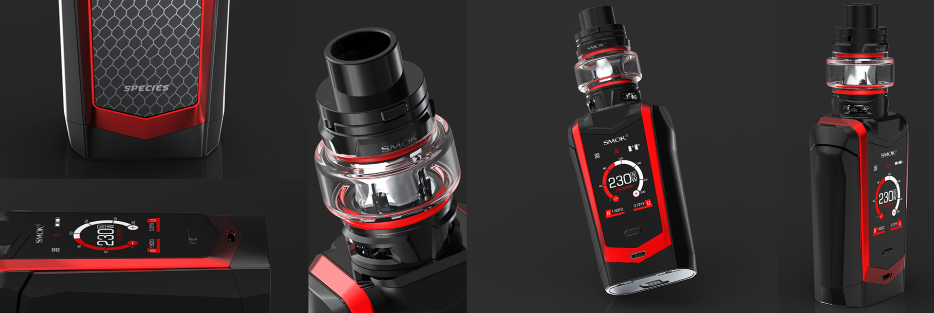 The Views of SMOK Species Kit from Different Angles