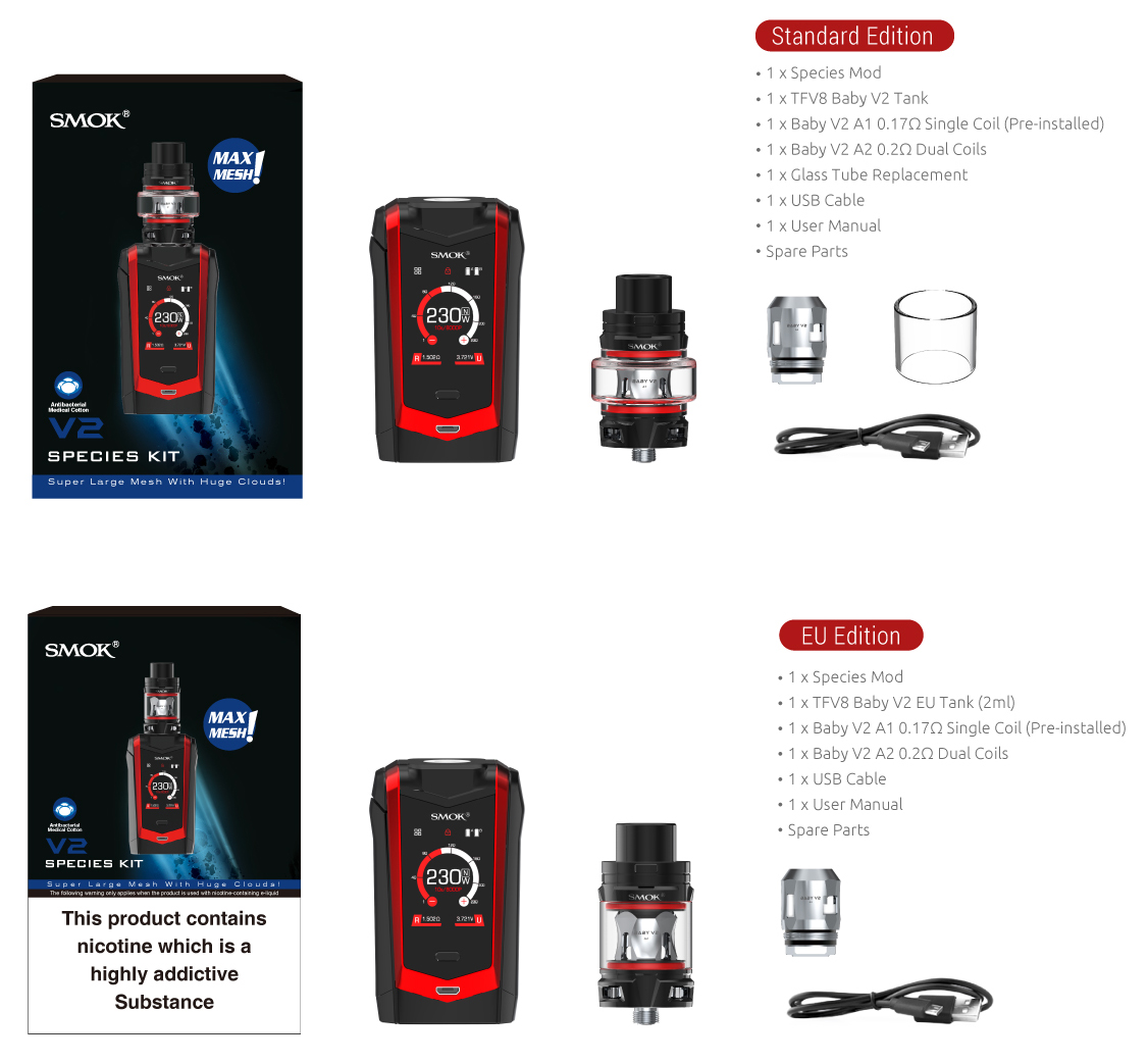 Смок вид. Smok species Kit 230w. Смок 230 ватт. Smok species Kit 230w в руке. Smok species TC Box Mod 230w.