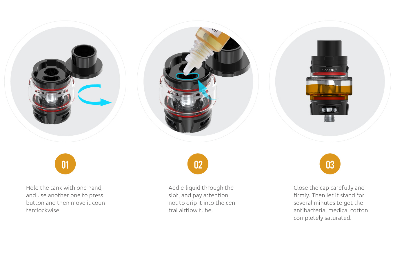 SMOK Species Kit Uses Top Refill System