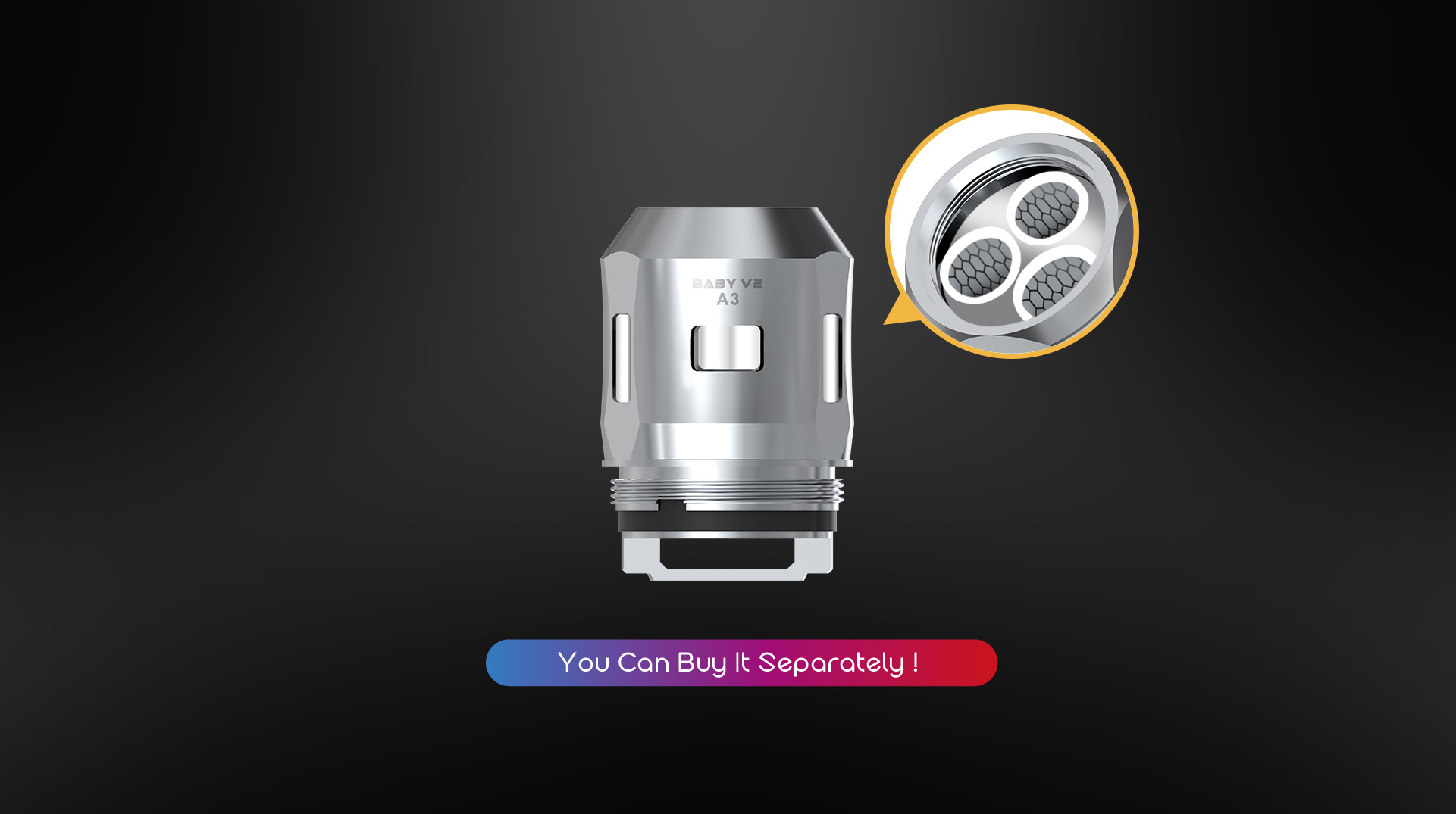 Baby V2 A3 Coil for SMOK Species Kit