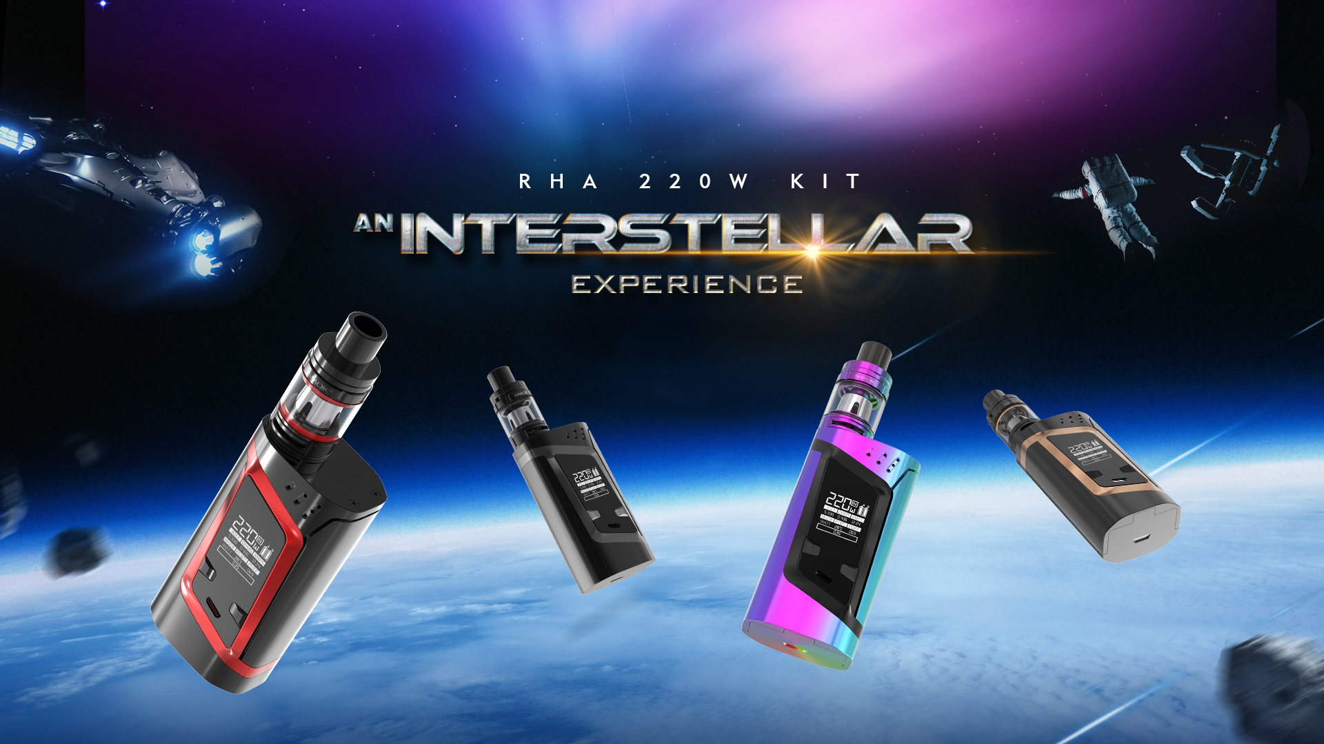 An Interstellar Experience - SMOK RHA 220W Kit