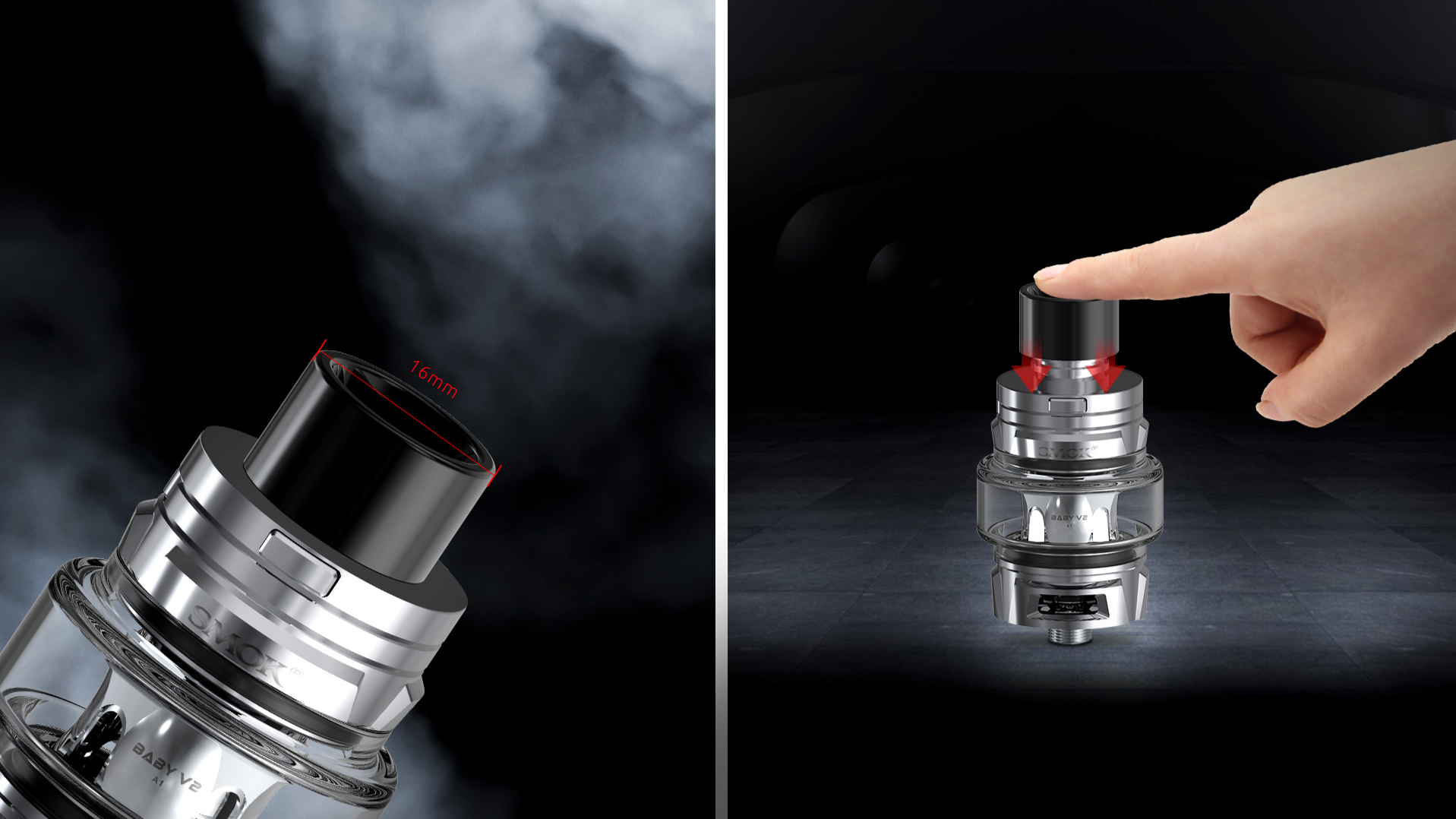 Exclusive Drip Tip for SMOK Mag Grip 16MM V2 Baby 