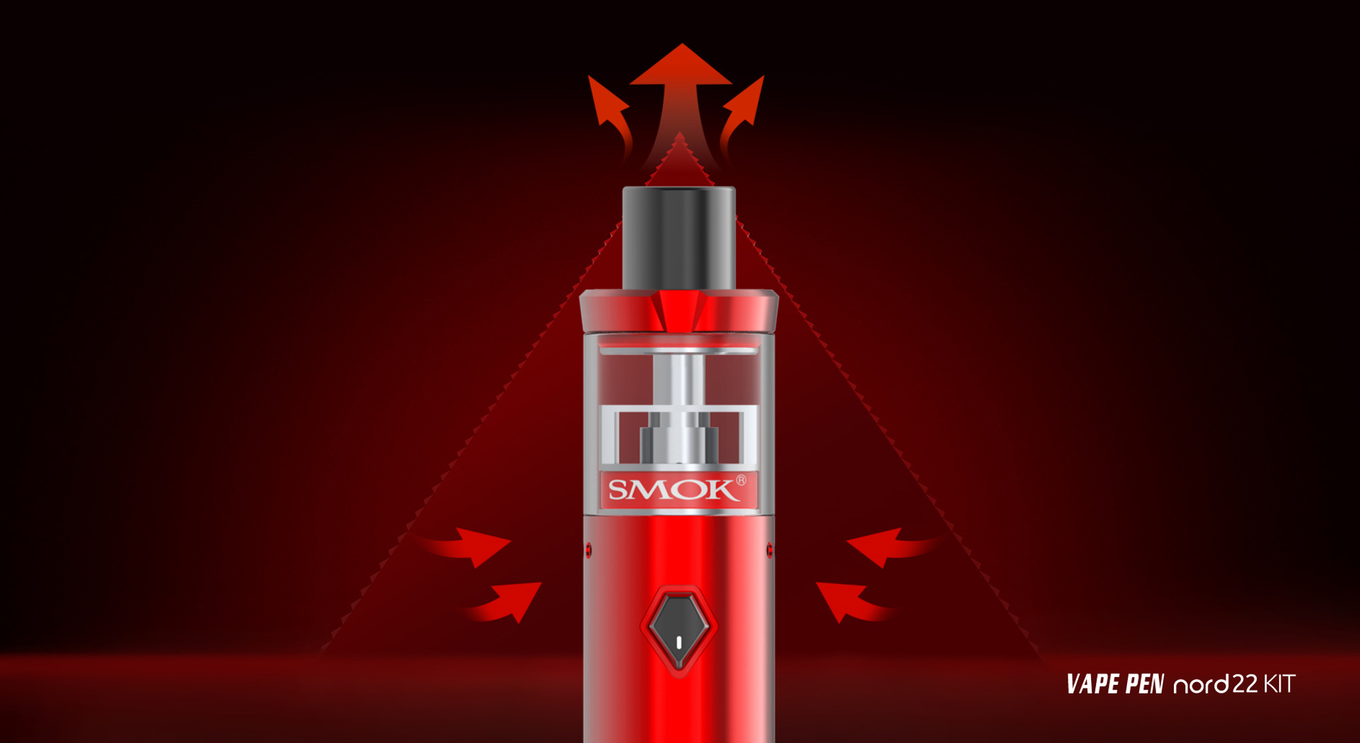 SMOK Vape Pen Nord 19&22 with Two Air Slots Balanced Airflow