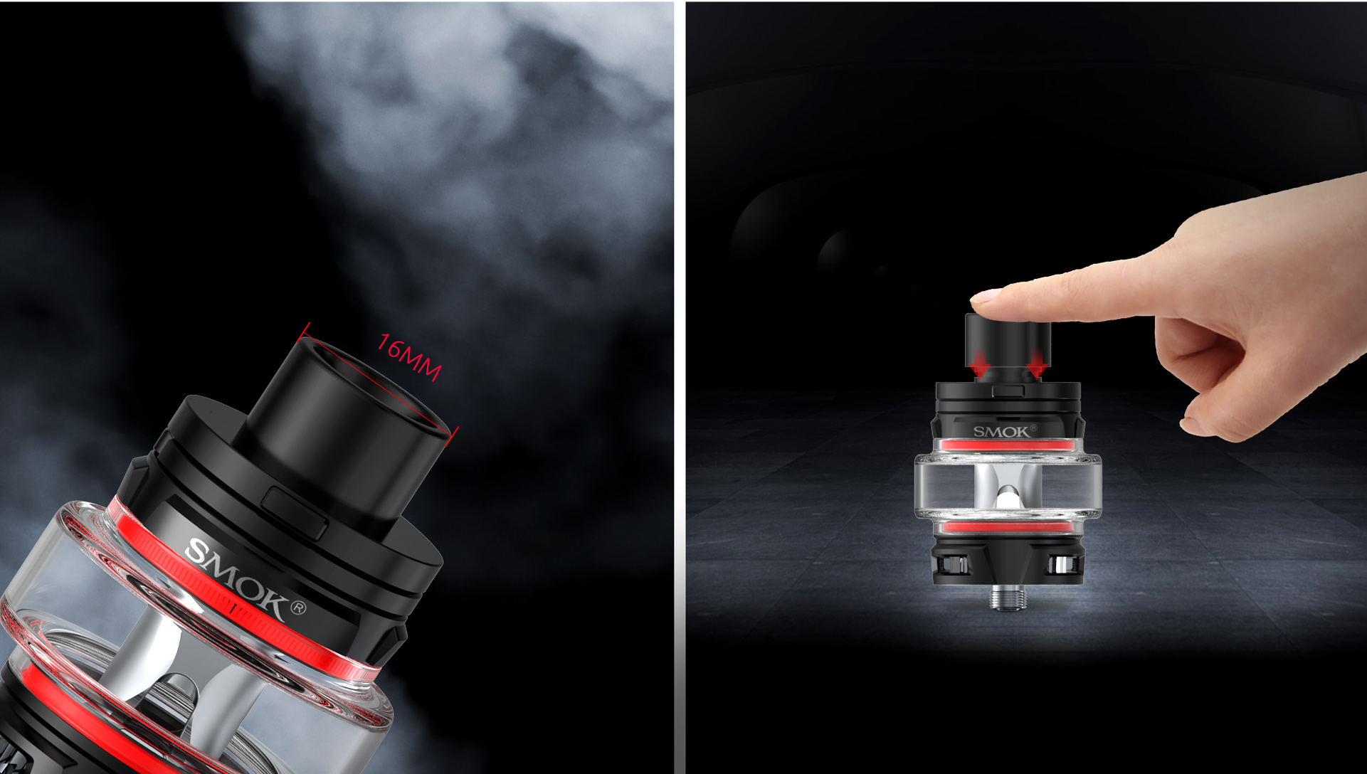  SMOK Stick V9&Stick V9 Max Kit with 16MM V2 Baby Exclusive Delrin Drip Tip