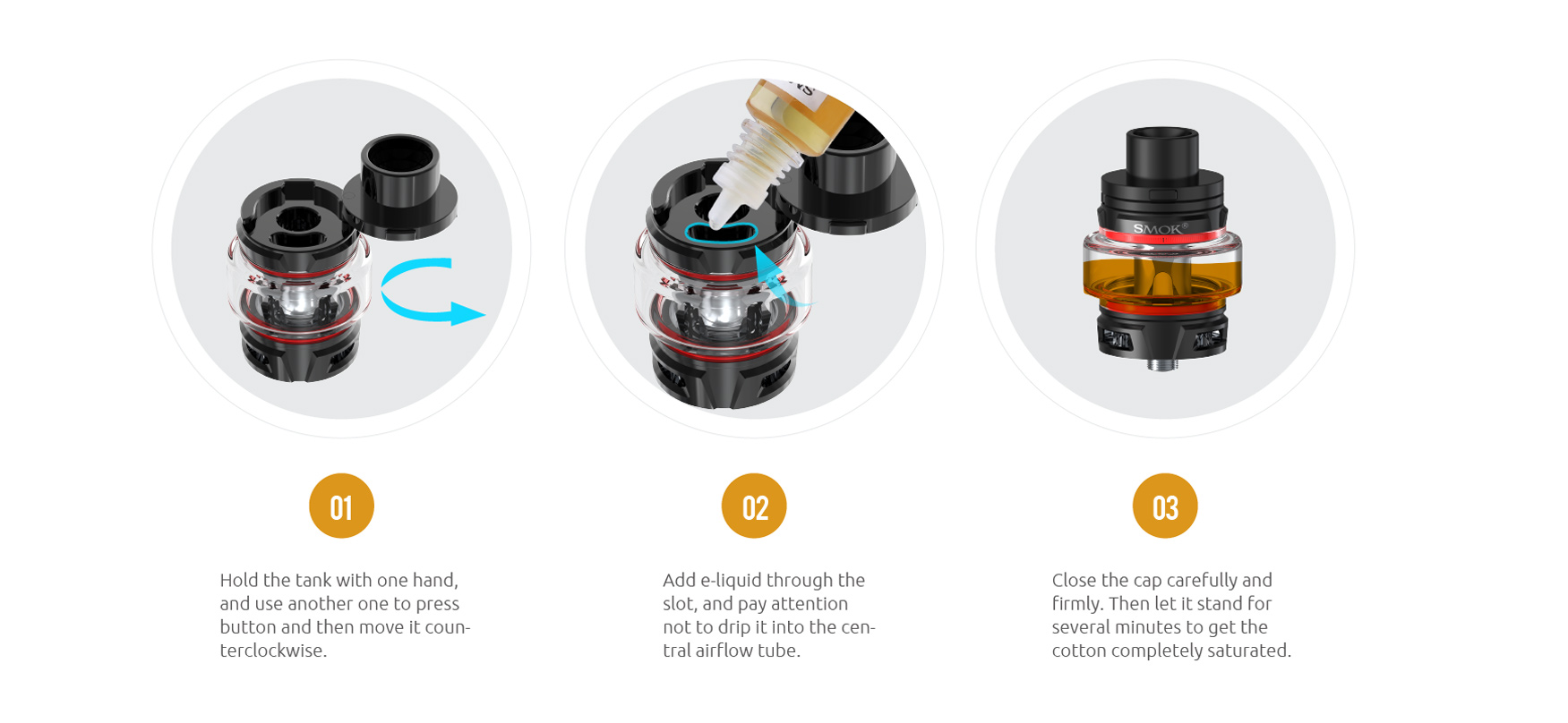 How to Fill with E-Liquid - SMOK Official Site