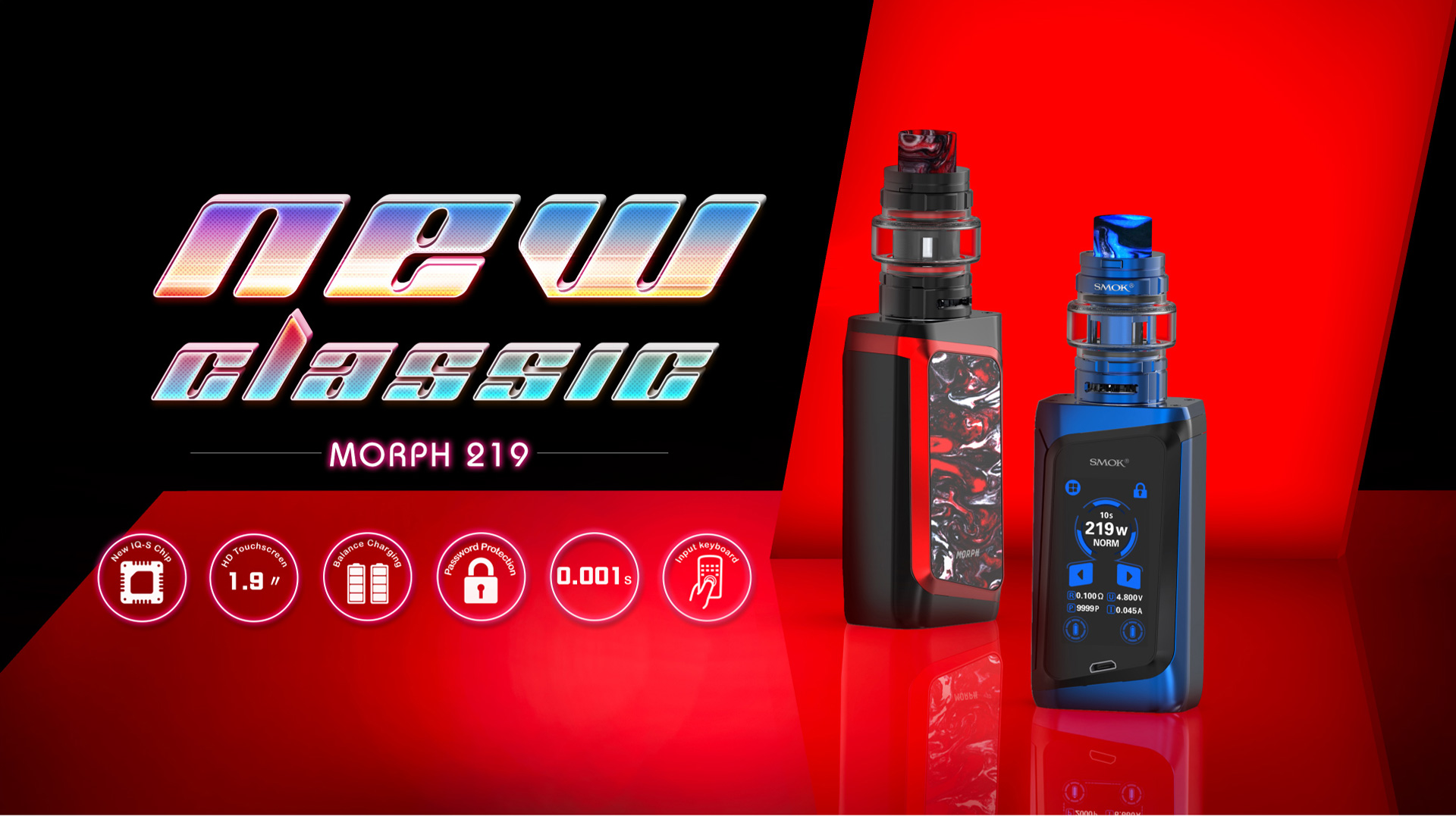 New Classic-SMOK Morph 219 Kit