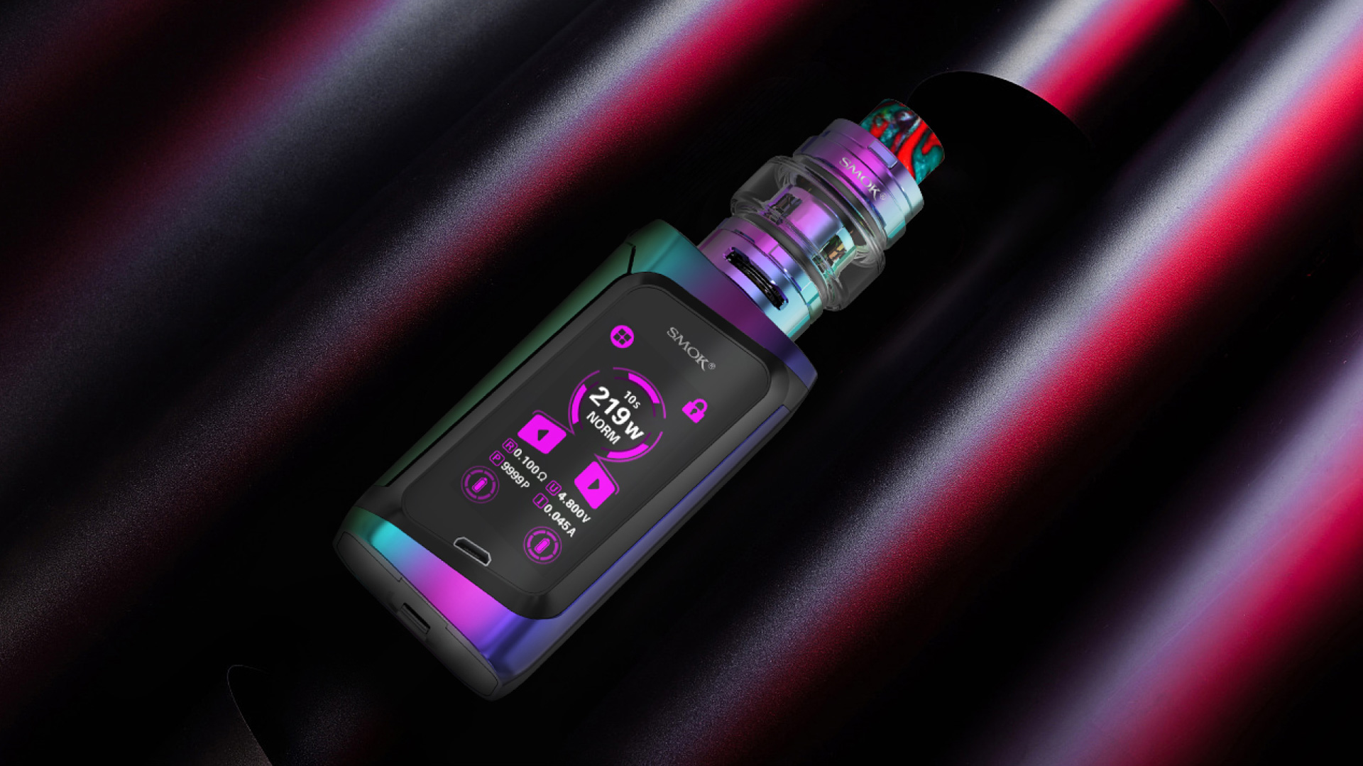 SMOK Morph 219 Kit's Brand New User Interface