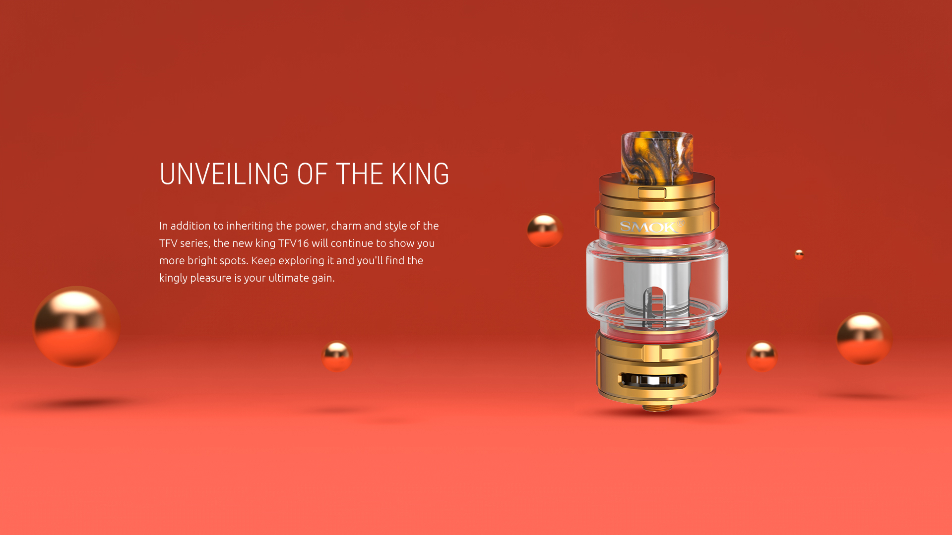 Unveiling of the King-SMOK TFV16 Tank