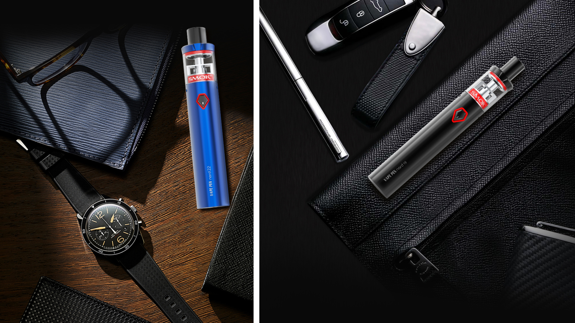 Blue and Black SMOK Vape Pen Nord 19&22 Kit