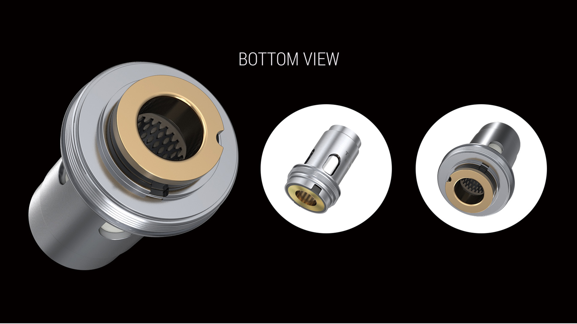 Bottom View of Coil for SMOK Mag P3 Kit