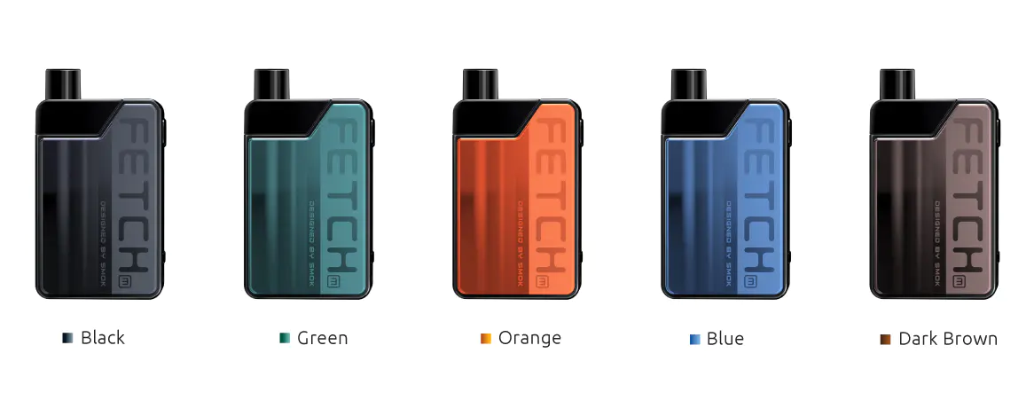 5 Colors Available for SMOK Fetch Mini