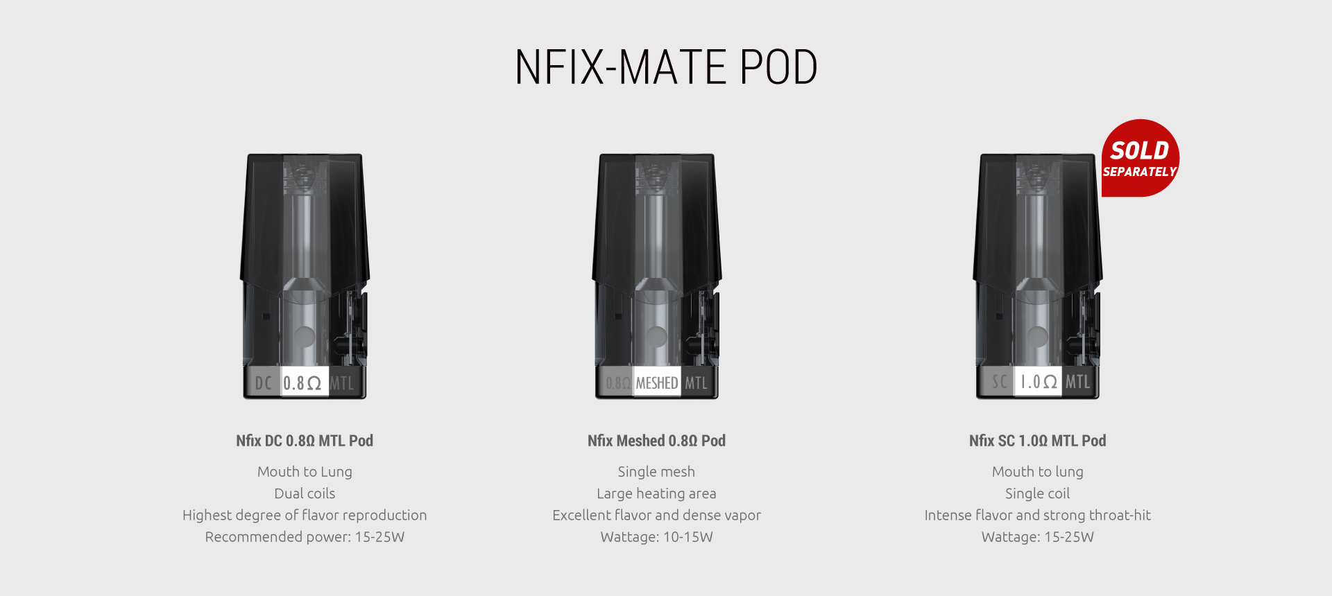 Smok NFIX Mate Pod Vape Kit - Vape 360 Uk