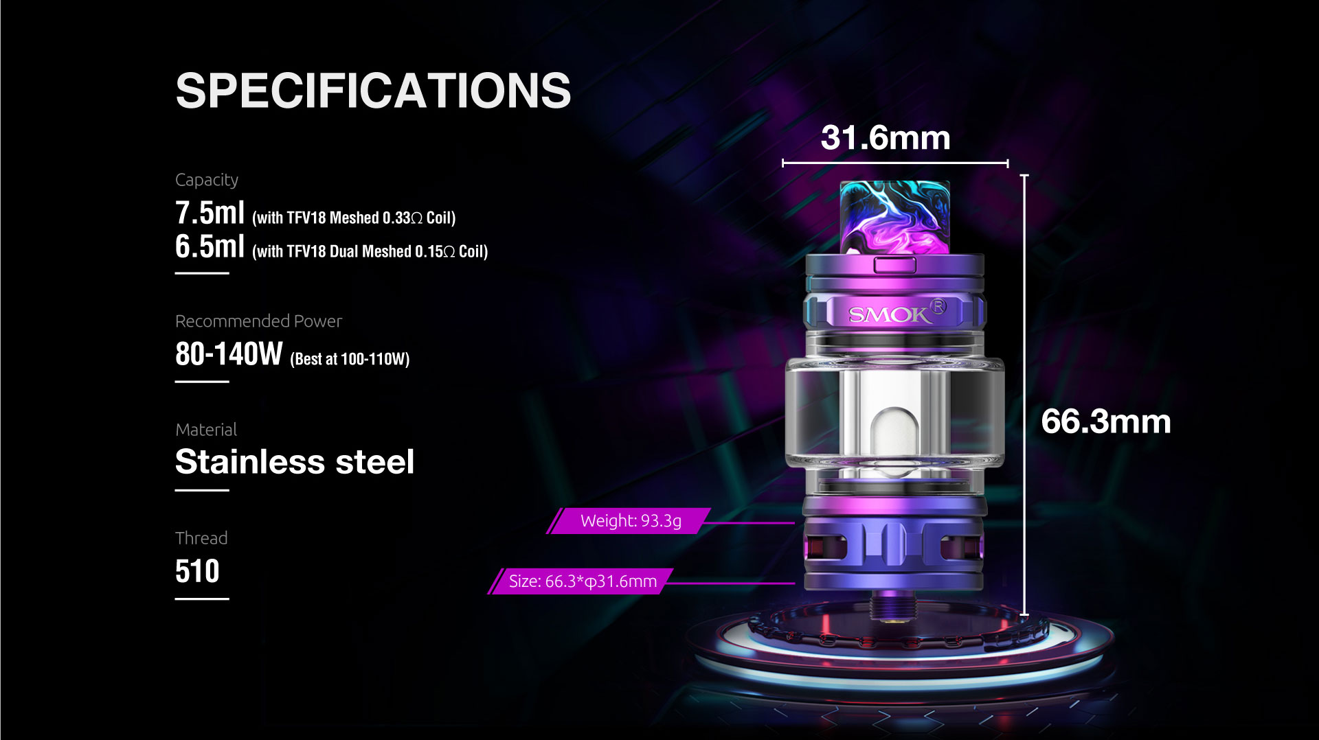 Smok Tfv18 Atomizer İnceleme