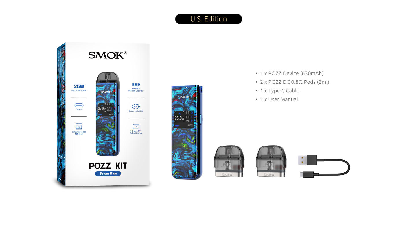 smok pozz 25w pod system kit POZZ KIT