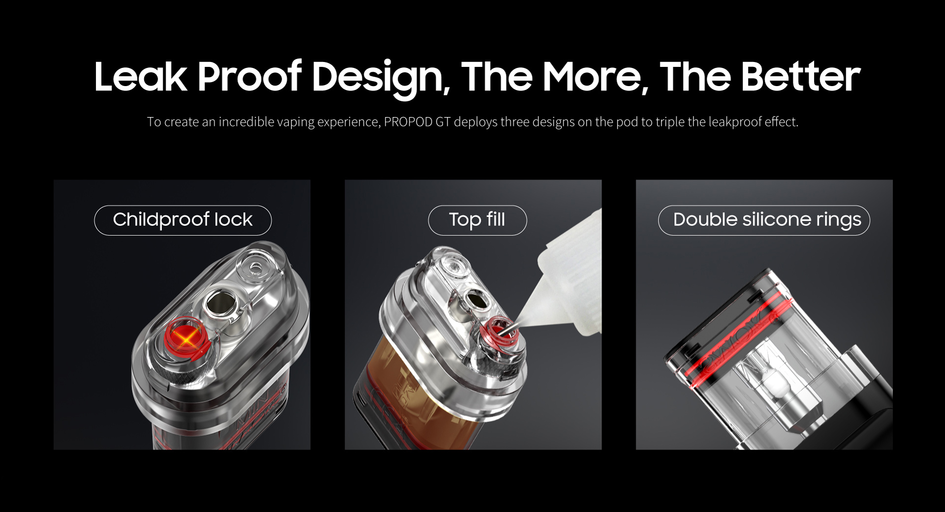 smok propod gt replacement pods Cloud 970 Vapor & Glass main image 0
