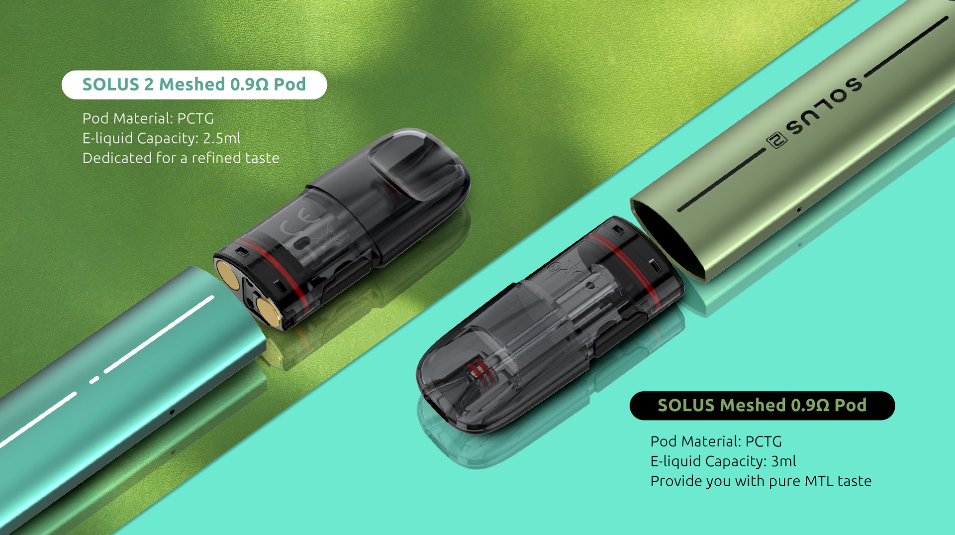 SOLUS 2 E-Zigaretten Set MTL Pod-System - SMOK