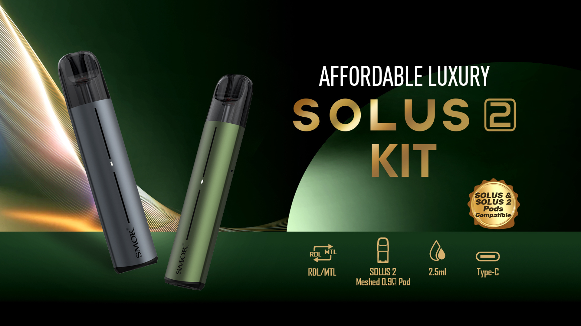 SOLUS 2 - SMOK® | Innovation Keeps Changing the Vaping Experience