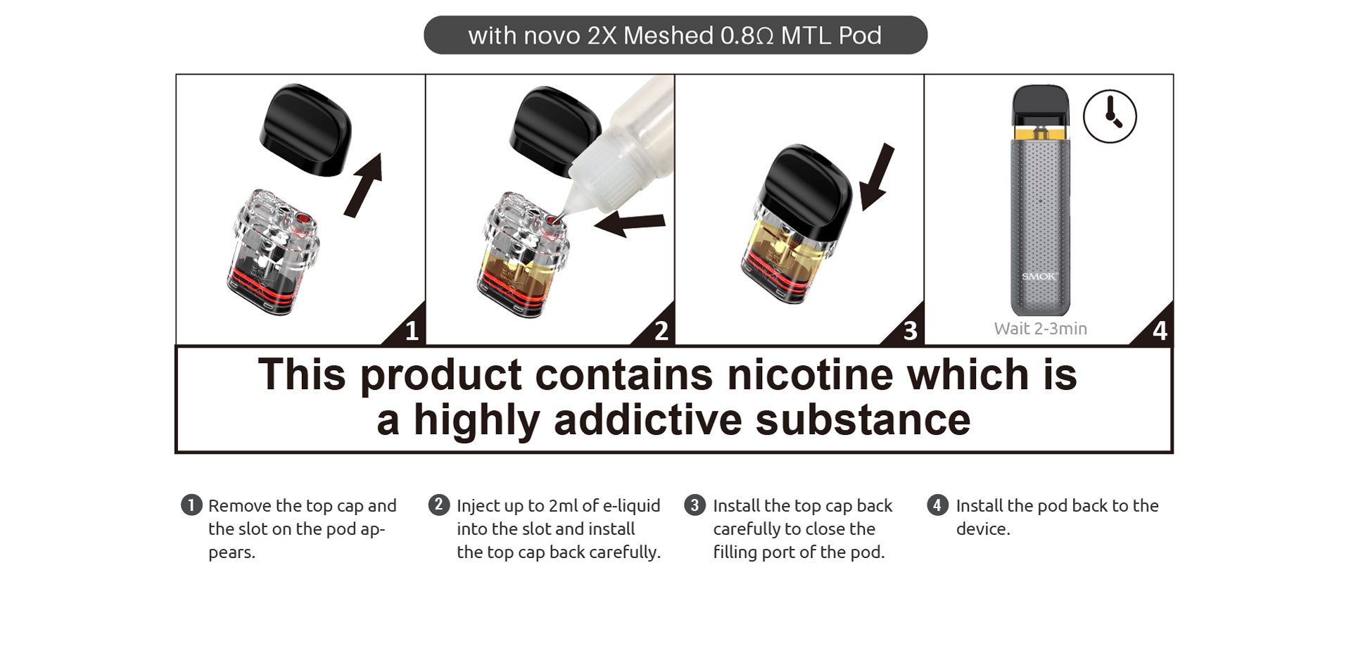 how to refill smok novo 2 KC Smokz | #1 Smoke Shop Kansas City main image 1