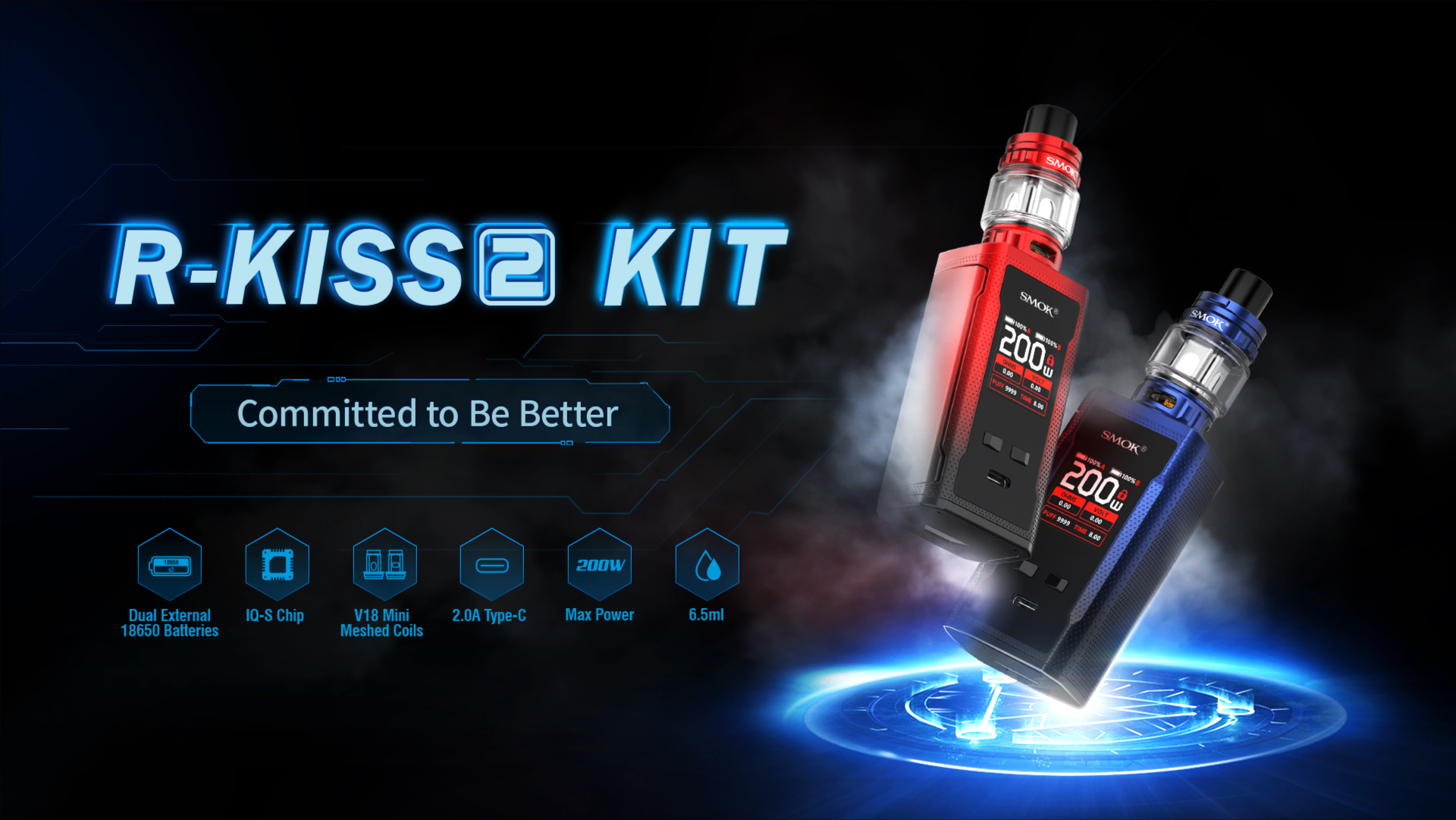R-KISS 2 - SMOK® | Innovation Keeps Changing the Vaping Experience
