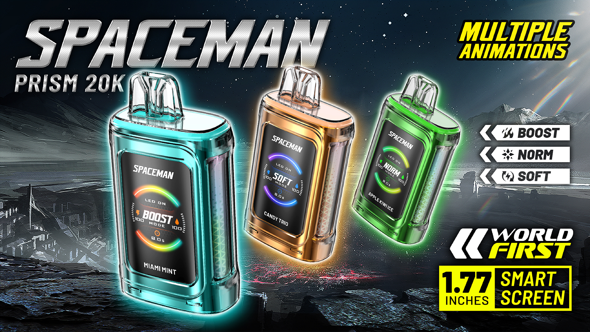 SPACEMEN VAPE: Reach Beyond, Taste Stars