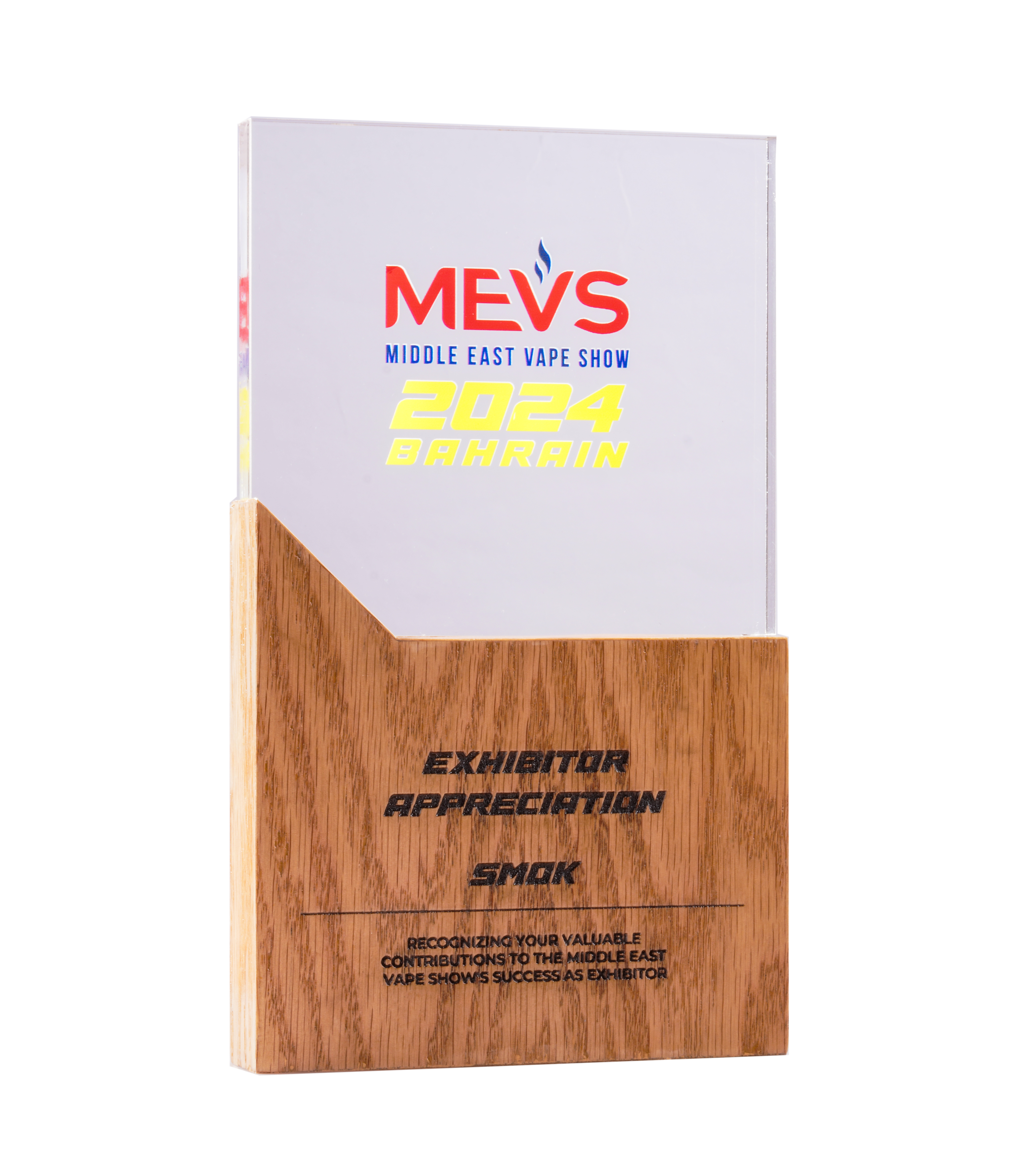 2024 MEVS EXHIBITOR APPRECIATION certificate